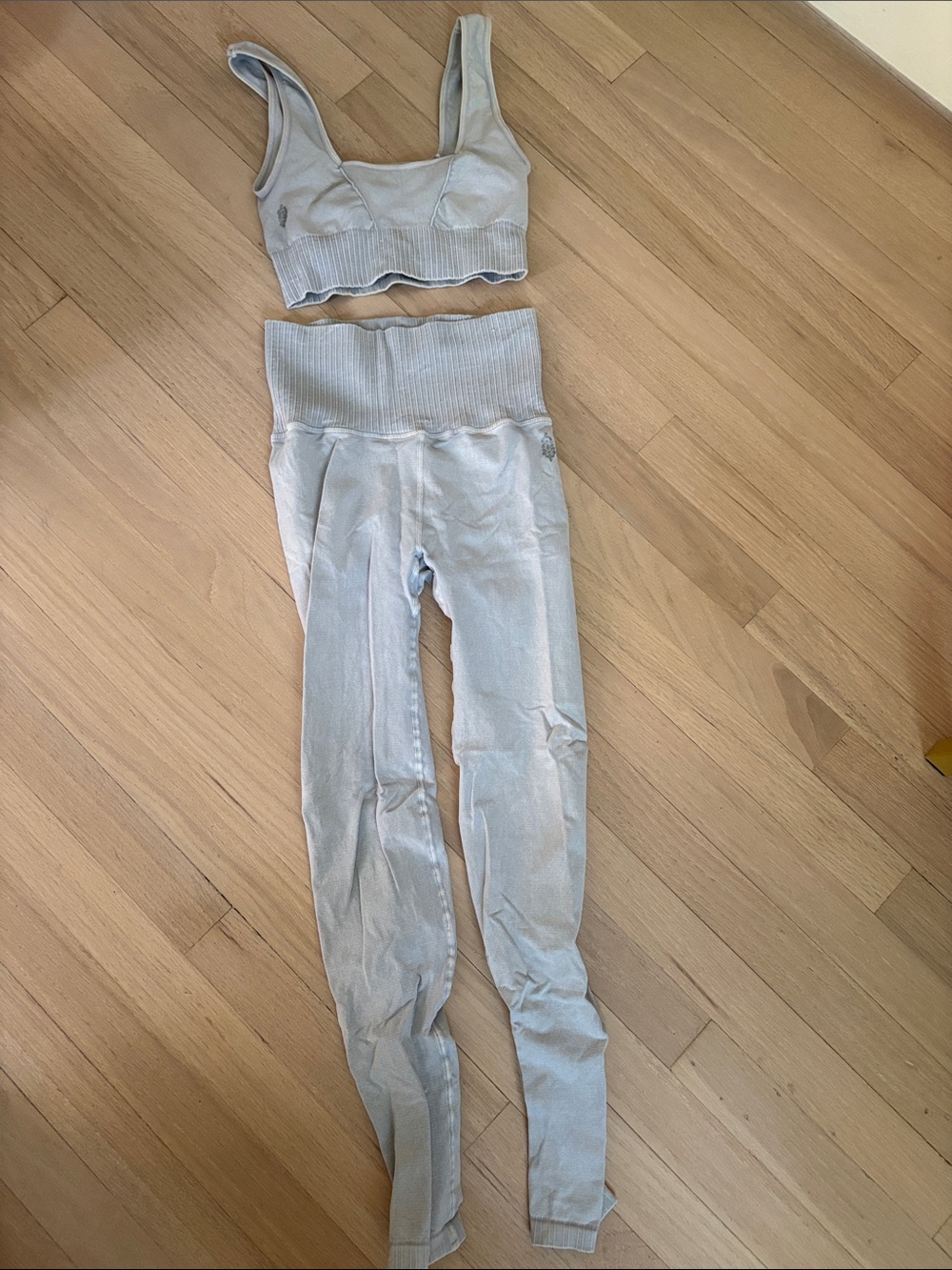 Gray Free people workout set!